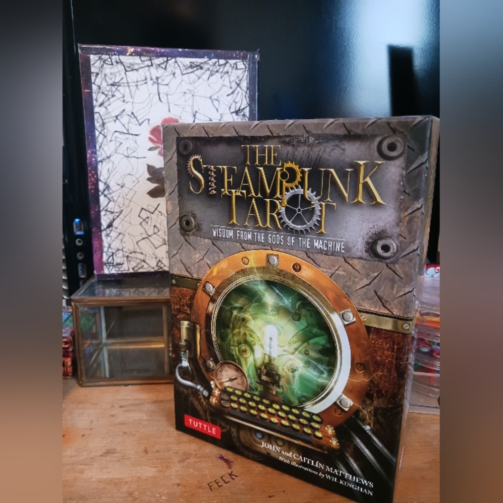 Steampunk tarot cards. Complete.